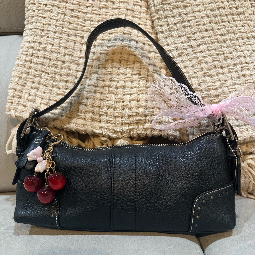 Coach Black Shoulder Bag